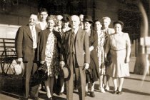 Lewis Pidgeon et al on Yellowstone trip